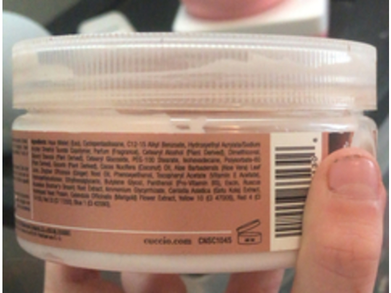 Cuccio Naturale Butter, Coconut & White Ginger, 8 oz/226 mL