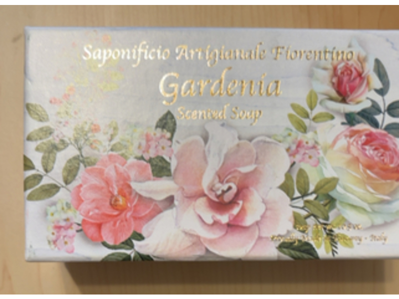 Saponificio Artigianale Fiorentino Gardenia Scented Soap, 10.5 oz/300 g
