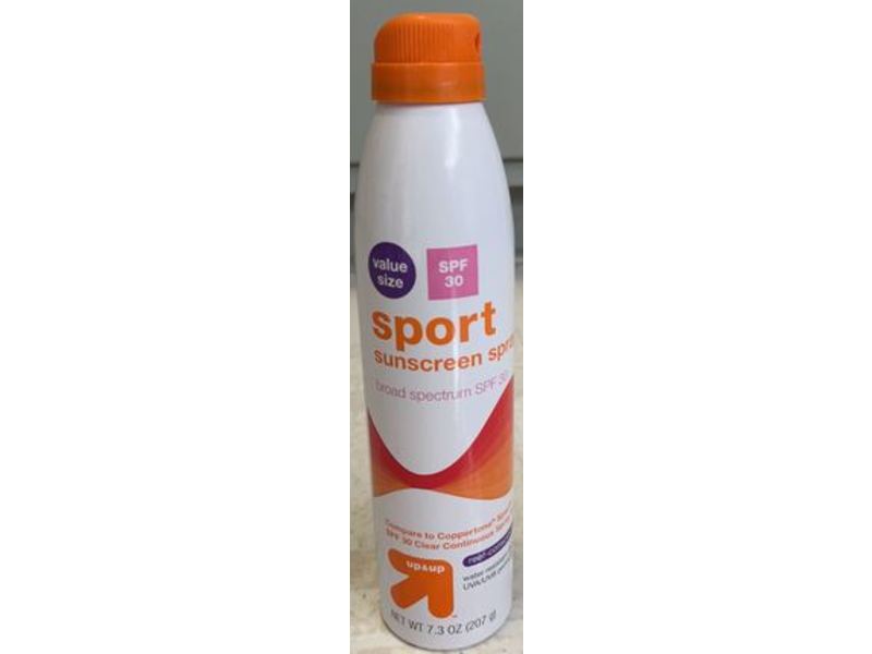 Up & Up Sport Sunscreen Spray, SPF 30, 7.3 oz/207 g