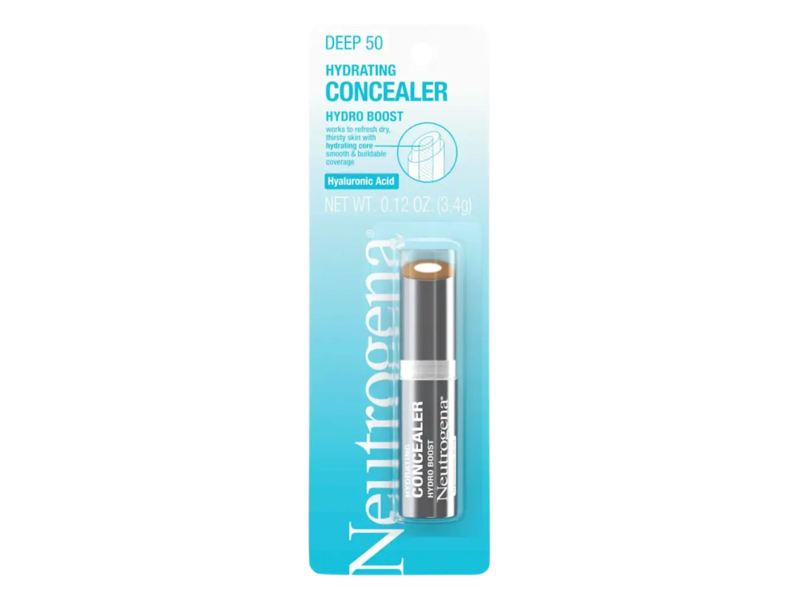 Neutrogena Hydro Boost Hydrating Concealer, 50 Deep, 0.12 oz/3.4 g