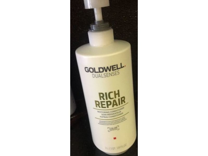 Goldwell Dual Senses Rich Repair Restoring Conditioner, 1.8 fl oz/1 L