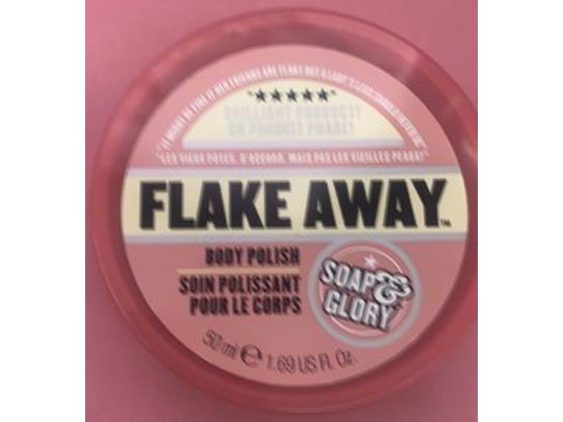 Soap & Glory Flake Away Body Polish, 1.69 fl oz/50 mL