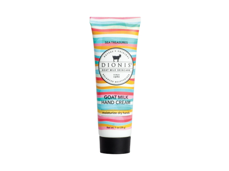Dionis Goat Milk Skincare Sea Treasures Goat Milk Hand Cream, 1 oz/28 g