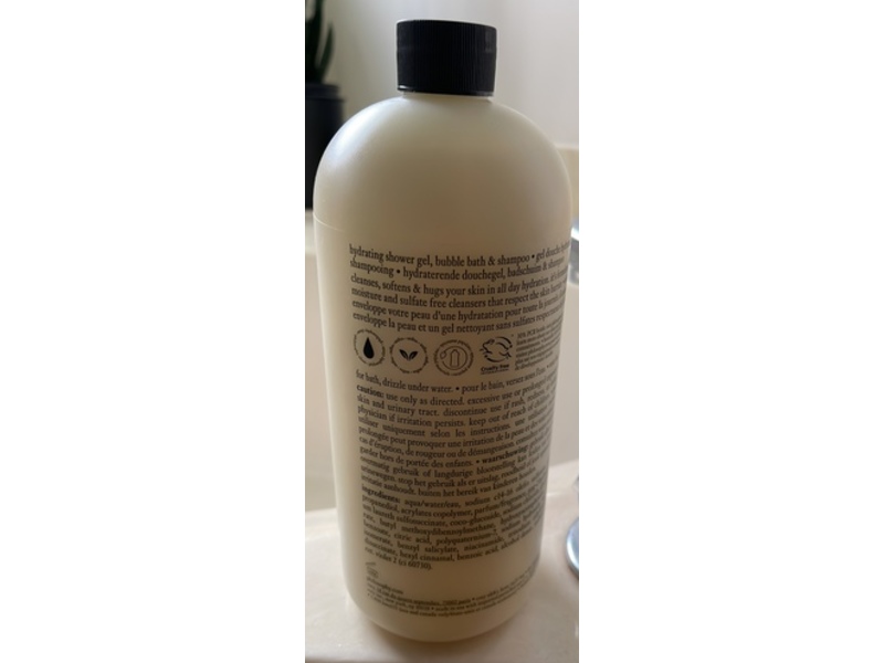 Philosophy Pure Grace Hydrating Shower Gel, 32 fl oz/946 mL