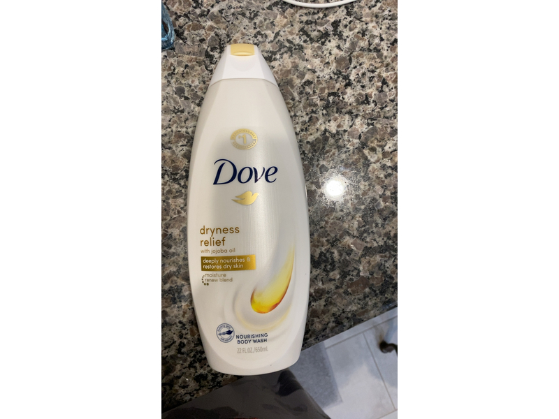 Dove Nourishing Body Wash, Dryness Relief, 22 oz, Pack Of 11