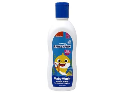 Primal Elements Pink Fong Baby Shark Baby Wash, 10 fl oz/296 mL, Pack Of 6