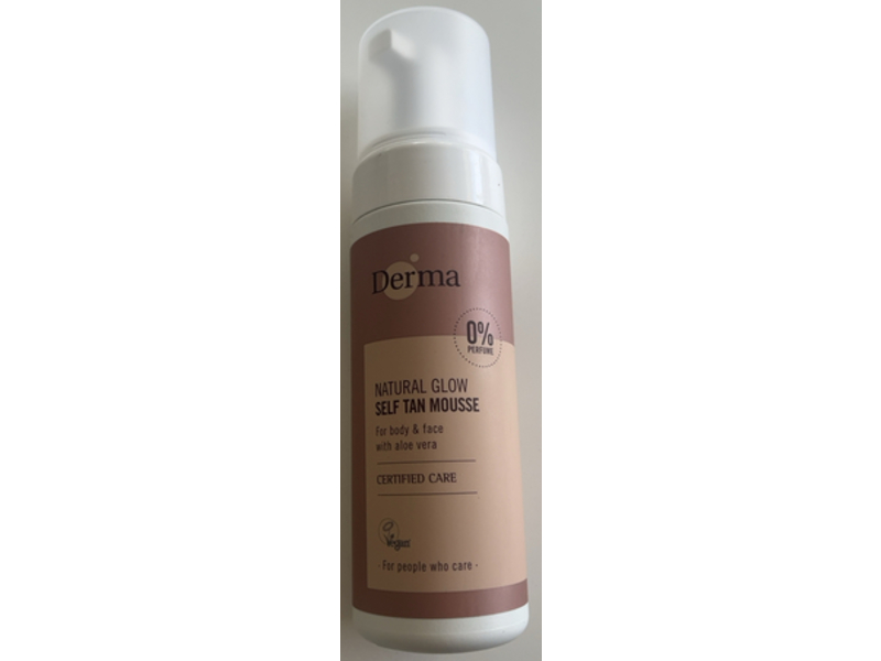 Derma Natural Glow Self Tan Mousse, 150 mL