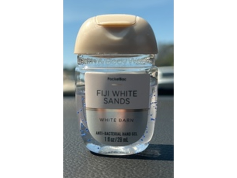 Bath & Body Works Anti Bacterial Hand Gel, Fiji White Sands, 1 fl oz/29 mL