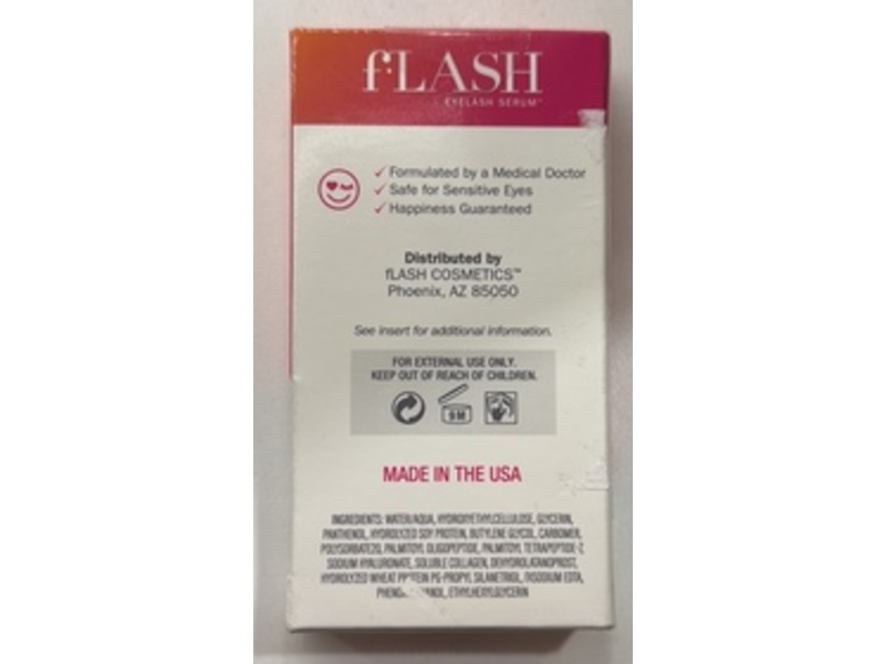fLASH Eyelash Serum, 0.034 fl oz/1 mL