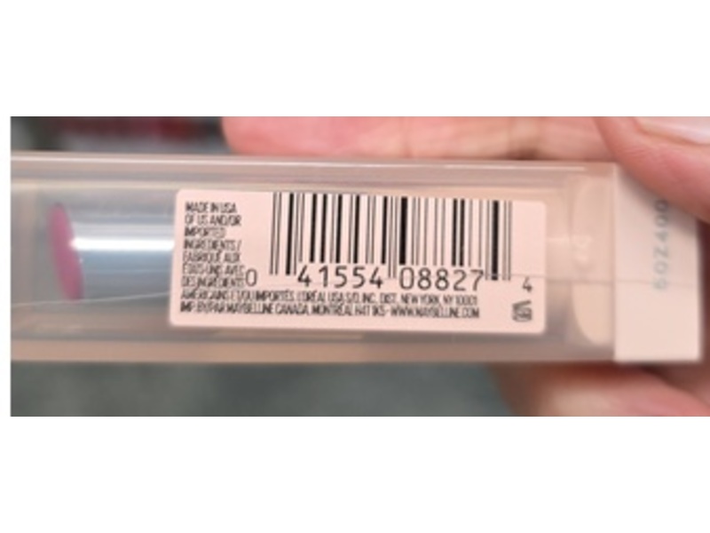 Maybelline Lifter Glaze Oil Balm, Rose Bite, 0.10 oz/2.8 g