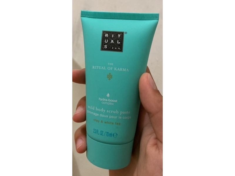 Rituals Hydro-Boost Complex Scrub, Clay & White Tea, 23 fl oz/70 mL