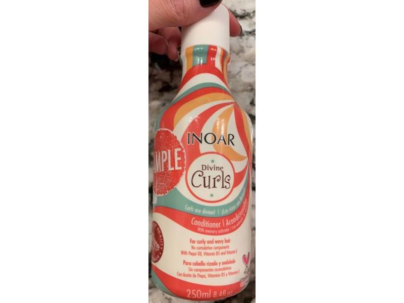Inoar Divine Curls Conditioner, 8.4 fl oz/250 mL