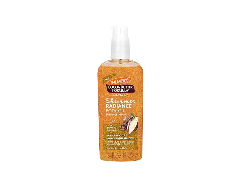 Palmer's Cocoa Butter Formula with Vitamin E Shimmer Radiance Body Oil, 97 mL/3.3 fl oz