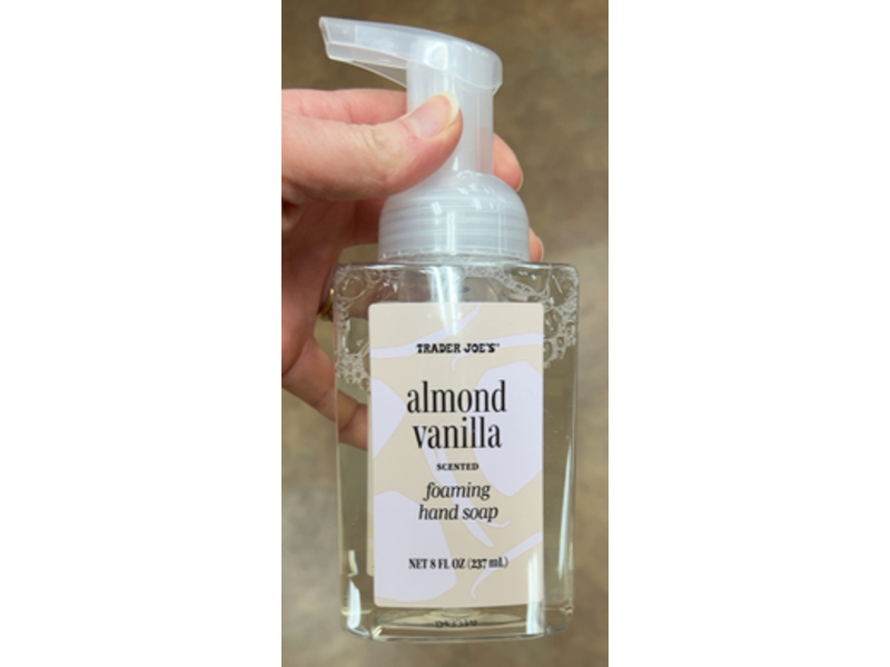 Trader Joe's Foaming Hand Soap, Almond Vanilla, 8 fl oz/237 mL, 2 Count