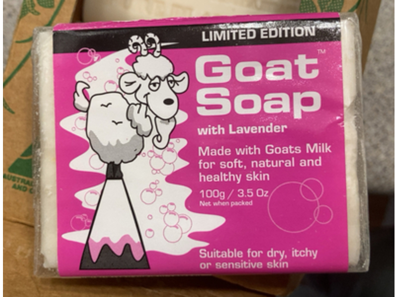 Goat Is Goat Soap, Lavender, 3.5 oz/100 g