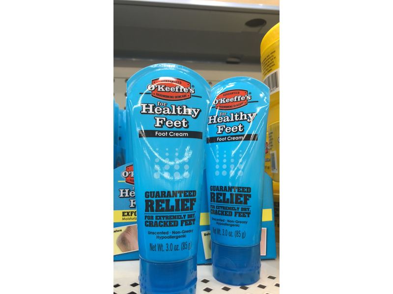 O'Keeffe's for Healthy Feet Foot Cream Tube, 3 oz