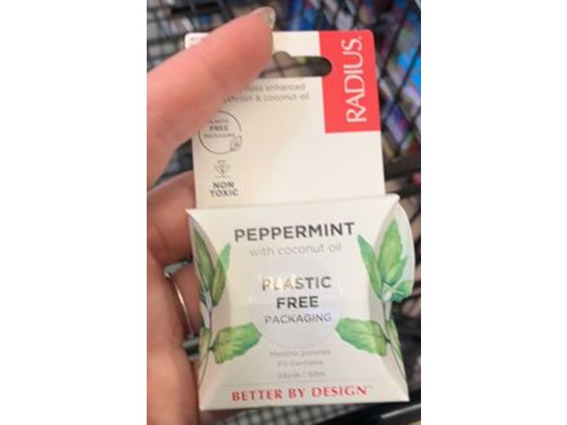 Radius Sponge Floss, Peppermint & Coconut Oil, 50 m, Pack Of 4