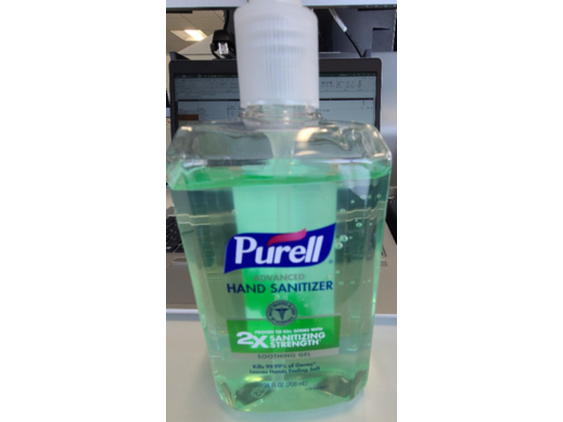 Purell Advanced Hand Sanitizer, 24 fl oz/708 mL