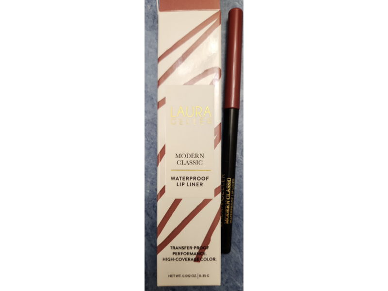 Laura Gellar Modern Classic Waterproof Lip Liner, Major Mauve, 0.012 oz/0.35 g