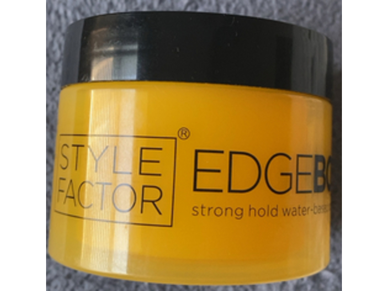 Style Factor Edge Booster Strong Hold Water Based Pomade, Pineapple Scent, 3.38 oz