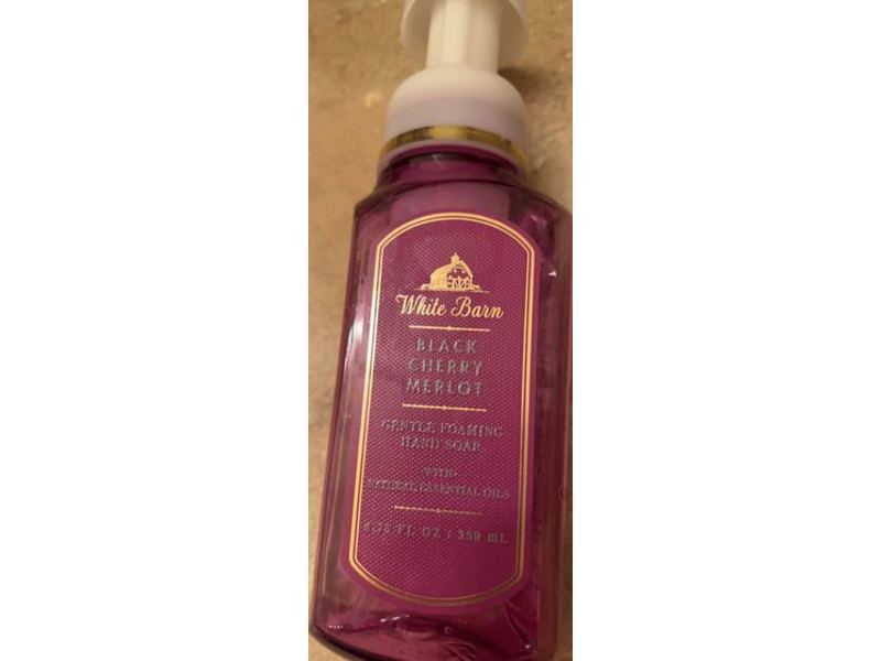 White Barn Gentle Foaming Hand Soap, Black Cherry Merlot, 8.75 fl oz/259 mL