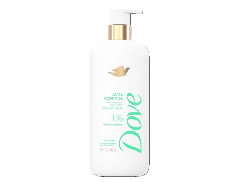 Dove Acne Control Serum Body Wash, 1% Salicylic Acid, 18.5 fl oz/547 mL
