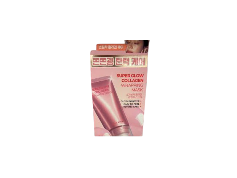 Farm Skin Super Glow Collagen Wrapping Mask, 3.38 fl oz/100 mL