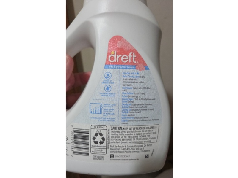 Dreft Family, 32 Loads, 42 fl oz/1.24 L