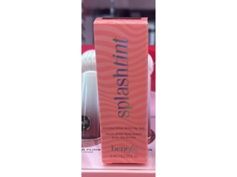 Benefit Splashtint Moisturizing Dewy Lip Tint, 23 Coco Cabana, 0.2 fl oz/6 mL