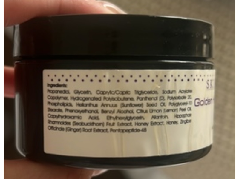 Skin Script Nourishing Mask, Golden Honey, 4 fl oz/120 mL