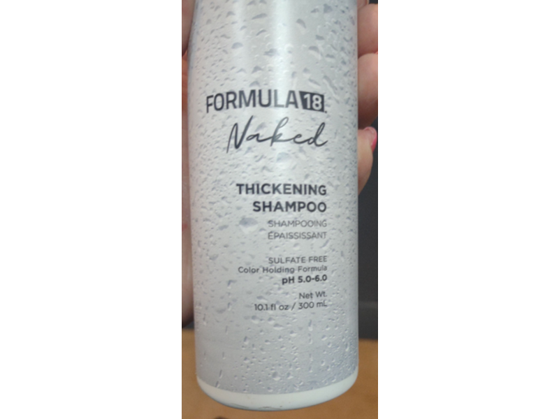Formula 18 Naked Thickening Shampoo, 10.1 fl oz/300 mL