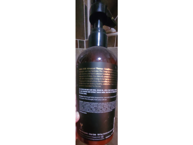 Pura D'or Advanced Theraphy Conditioner, 16 fl oz/473 mL