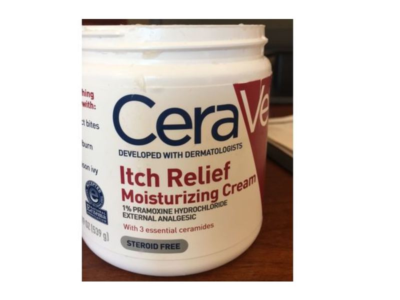 CeraVe Itch Relief Moisturizing Cream, 19 oz/539 g