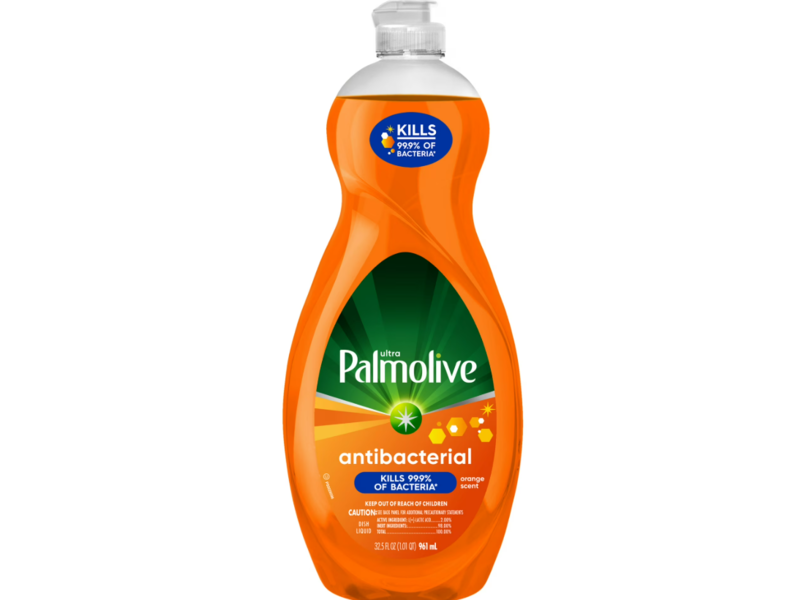 Palmolive Ultra Antibacterial Dish Liquid, Orange Scent, 32.5 fl oz/961 mL