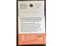 Earth Mama Organic Quadruplets Lip Balm, Citrus Twist, 0.13 oz/3.8 g, Pack of 4 - thumbnail 3