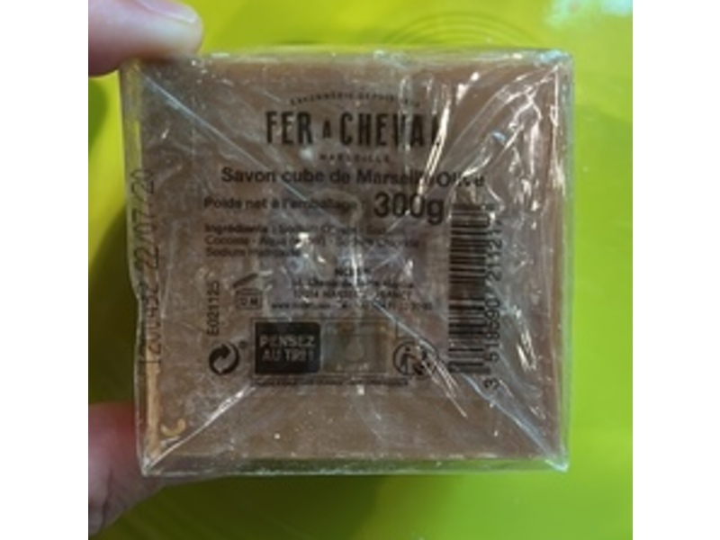 Savon De Marseille Cube Soap, Olive Oil, 300 g, Pack Of 3