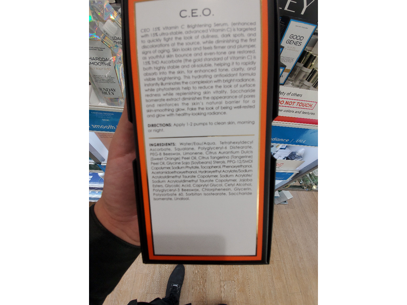 Sunday Riley C.E.O. 15% Vitamin C Brightening Serum, 1.7 fl oz