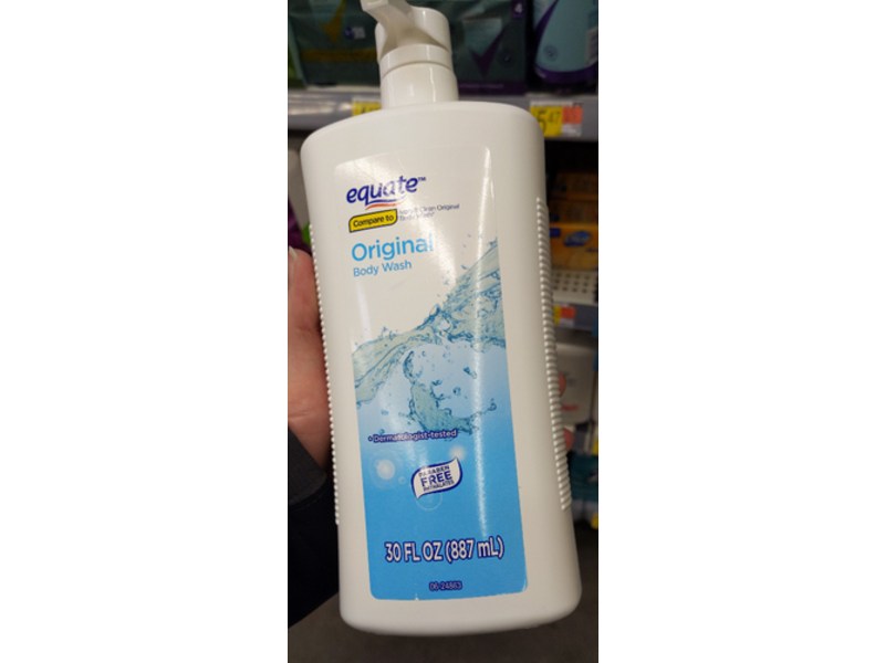 Equate Body Wash, Original, 30 fl oz/887 ml