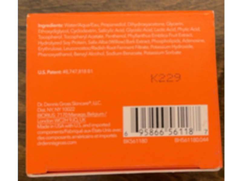 Dr Dennis Gross Alpha Beta Glow Pad Self-Tanner, Intense Glow, 0.07 fl oz/2 mL, 20 Count