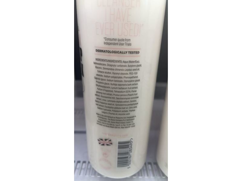 Soap & Glory 4-In-1 Wash Off Deep Cleansing Milk, Peaches And Clean, 11.8 fl oz/350 ml