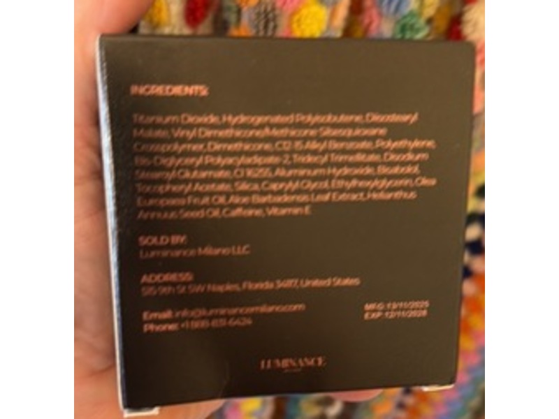 Luminance Milano Under Eye Brightener, Pink, 1 oz