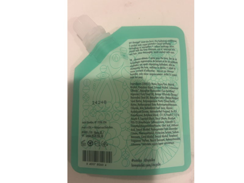 Amika The Kure Strength Repair Conditioner, 1.18 fl oz/35 mL