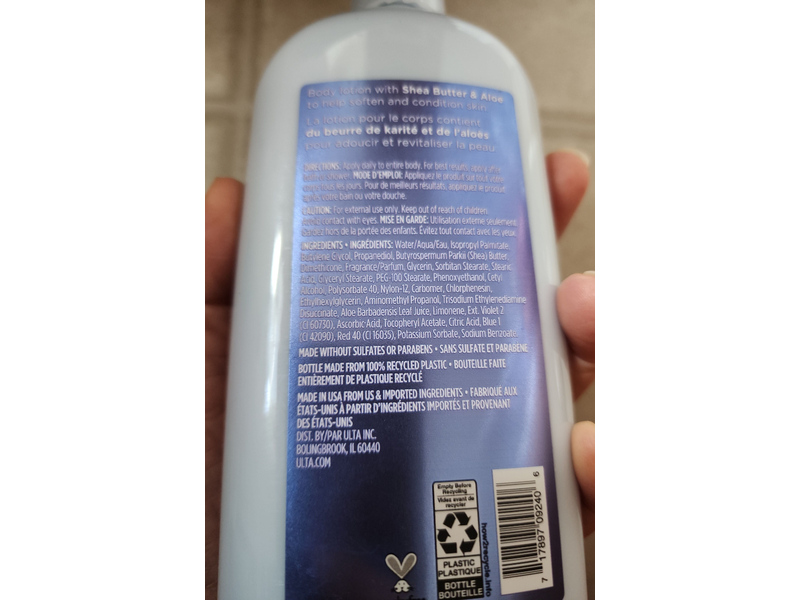 Ulta Beauty Scented Body Lotion, Moonlight Blossom, 10.5 fl oz/310 mL