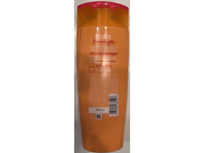 L'Oreal Paris Elvive Dream Lengths Restoring Shampoo, 13.5 fl oz/399 mL