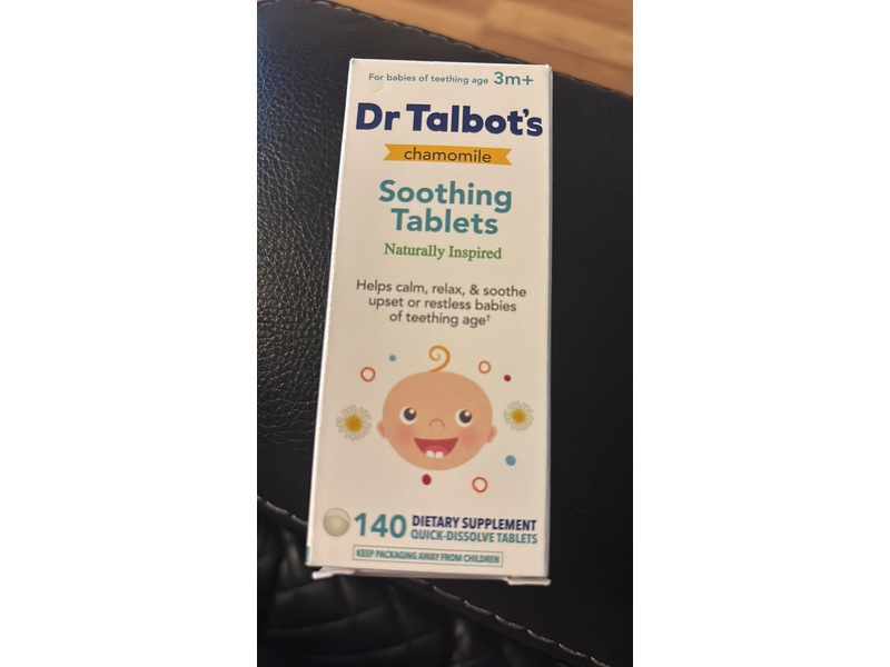 Dr. Talbot's Chamomile Soothing Quick Dissolve Tablets, 140 Count