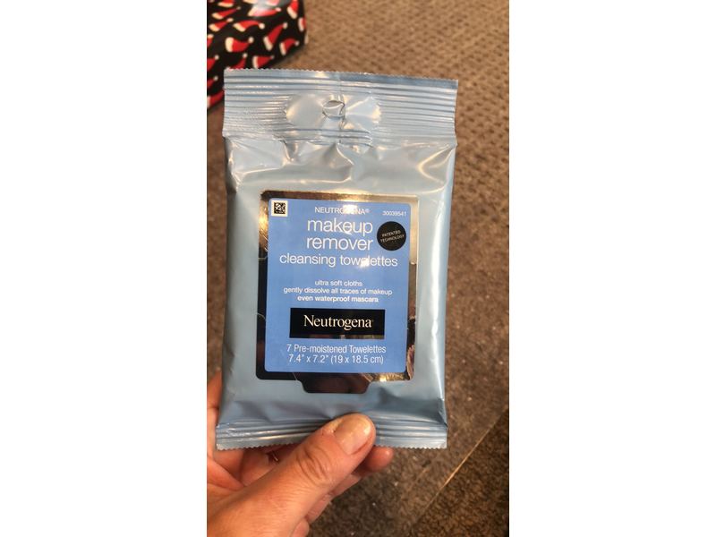 Neutrogena Make-up Remover Cleansing Towelettes Wipes (1 x 7 Pack) Travel Size