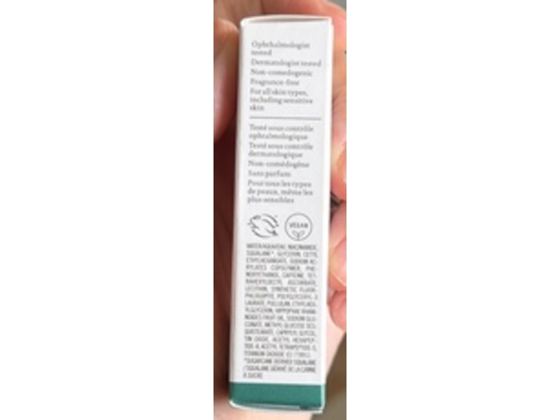 Biossance Brightening Eye Serum, Squalane + 5% Niacinamide, 0.17 fl oz/5 mL