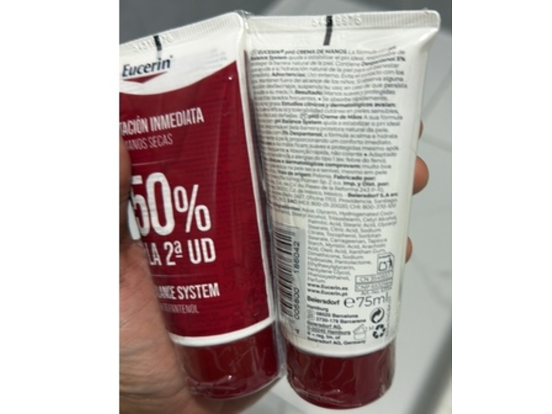Eucerin Ph5 Hand Cream, 75 mL, Pack Of 2