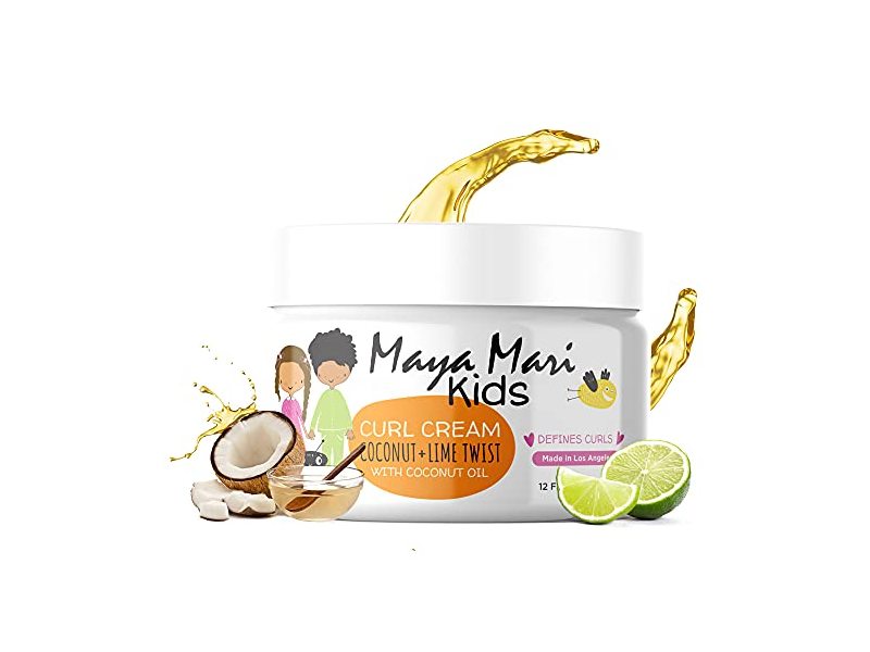Maya Mari Kids Curl Cream, Coconut + Lime Twist, 12 oz/355 mL