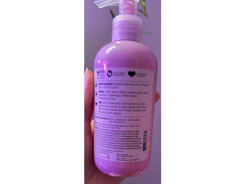 Pacifica Melt For You Moisturizing Oil Cleanser, 8 fl oz/236 mL